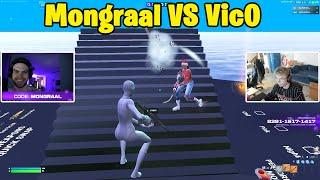 Mongraal VS Vic0 1v1 Buildfights!