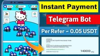 Kitty Instant Payment Telegram Bot | টেলিগ্রাম থেকে টাকা ইনকাম | Online Income