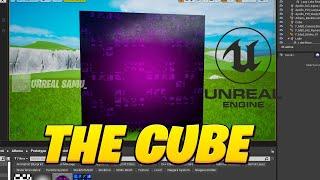 I RECREATED the FORTNITE CUBE EFFECT in UNREAL ENGINE 4! FORTNITE MODDING