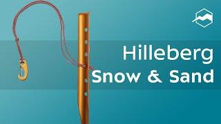 Колышки Hilleberg Snow & Sand. Обзор