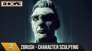 Zbrush Character Sculpting Tutorial - Dishonored Style Portrait in ZBrush 1080p HD