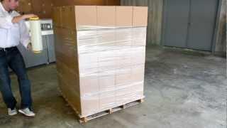 STRETCH WRAPPING PALLETS: understanding hand dispensers