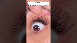 Teach you how to apply cluster lashes at home