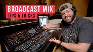 Broadcast Audio TIPS & Tricks - (Free Scene File for M32)