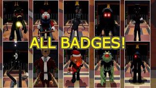 How to get ALL 37 BADGES + MORPHS/SKINS in ACCURATE PIGGY RP: THE RETURN! - Roblox