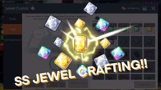 MaplestoryM - Full set SS jewels crafting | 10% is real