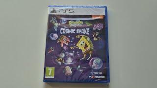 SpongeBob SquarePants The Cosmic Shake PS5 Unboxing