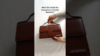 What Fits Inside the Jacquemus Le Grand Bambino