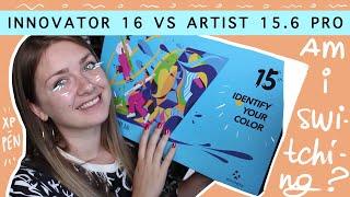 XP-Pen Innovator 16 Review VS Artist 15.6 Pro Comparison | Which Drawing Tablet is better?