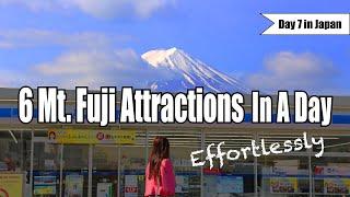 Day 7, Ultimate Mt. Fuji Adventure: 6 Breathtaking Locations in a Single Day! ｜18-day trip in Japan