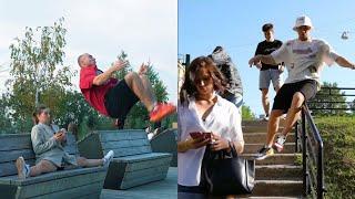 Best of Kirya Kolesnikov Tiktok || Epic Stunts in Public