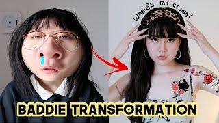 My Girlfriend Gave Me a Baddie (ABG) Transformation *I look so hot lol* | Q2HAN