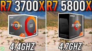 Ryzen 7 3700X vs Ryzen 7 5800X - Big Difference?