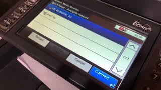 HOW TO SETUP WIFI WIRELESS SETTING KYOCERA ECOSYS M6630cidn | ADMIN USER NAME AND PASSWORD