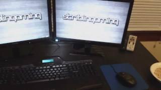 Striblin's Gaming Setup Video