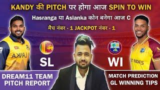 SL vs WI 1st ODI Dream11 Prediction | Dream11 Team Of Today Match | SL vs WI Dream11 Prediction