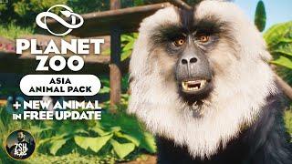 Planet Zoo Asia Animal Pack AND Free Update coming next week!