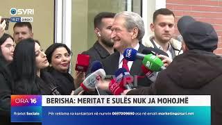 Sali Berisha flet për mediat para mbledhjes: Lista do të ketë...