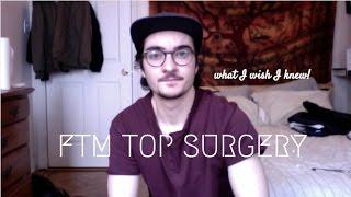 FTM What I wish I asked at my top surgery consultation