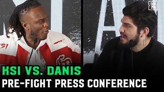 KSI vs. Dillon Danis: "You gave me pictures of Nina Agdal!" | Press Conference Full