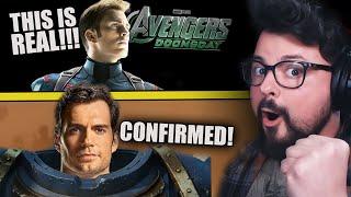 HOLY SH*T! Chris Evans Doomsday, Henry Cavill Warhammer CONFIRMED, & MORE!!!