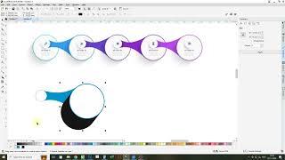 Coreldraw infographic design