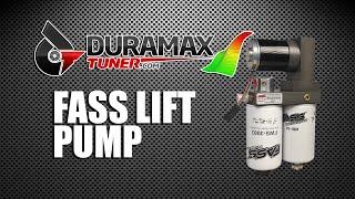 FASS Lift Pump by Duramaxtuner