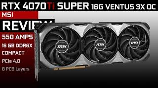 MSI RTX 4070 Ti SUPER VENTUS 3X OC : Why would anyone buy this?