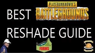 BEST | PUBG RESHADE GUIDE