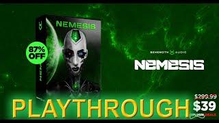 87% OFF: NEMESIS by Behemoth Audio | PLAYTHROUGH | SAMPLE SOUND REVIEW