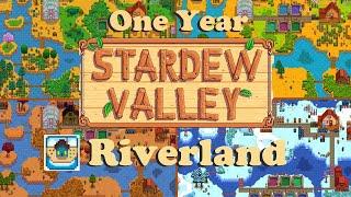 Stardew Valley Longplay | One Year Riverland Fish Farm Challenge | Full Game No Commentary