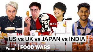 US vs UK vs Japan vs India KFC | Food Wars | Food Insider