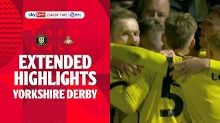 YORKSHIRE DERBY! | Harrogate Town v Doncaster Rovers extended highlights