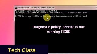 Diagnostic policy  service is not running  Fixed |  Internet  not working Solved | Hindi