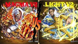 Magma Awakened VS Light Awakened- Blox Fruits