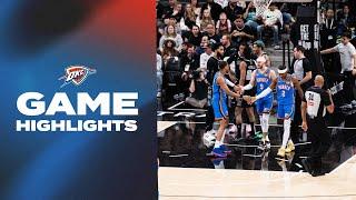 OKC Thunder at San Antonio Spurs | Game Highlights | March 2, 2025