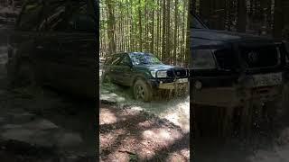 Land Cruiser Amazon Vs Muddy Pudlle #viral #landcruiser #toyota #offroad #mountains #shorts #fyp