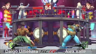 Socal Regionals 2010 - SSF4 Top 8 - Winners  - Daigo Umehara vs Alex Valle