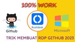 CREATE UNLIMITED WINDOWS RDP IN GITHUB 2023 - 100% WORK