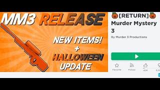 MURDER MYSTERY 3 IS NOW BACK!