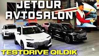 JETOUR AVTOSALONI 2024 .. SOTIB OLISHGA ARZIYDIMI ? || TESTDRIVE JETOUR DASHING