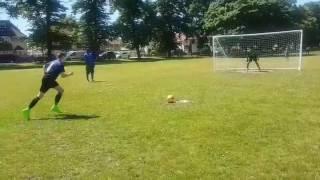 Lovely 1 handed penalty save from Goalkeeper Classon. #academixfc