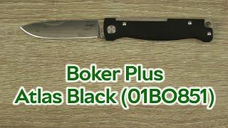 Розпаковка Boker Plus Atlas Black (01BO851)