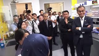 Lawatan YB Menteri Kesihatan ke Institut Kesihatan Negara (NIH), Setia Alam, Selangor