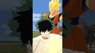 Goku vs the user of One for All #dbz