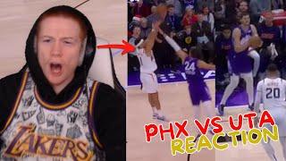 Reacting to Suns vs Jazz Regular Season Game!