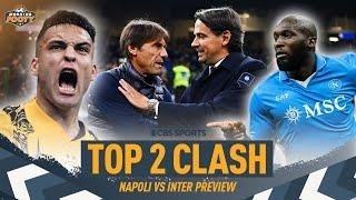 MATCH PREVIEW: Napoli vs. Inter  | Serie A TITLE DECIDER | Starting XI PROJECTIONS | CBS Sports