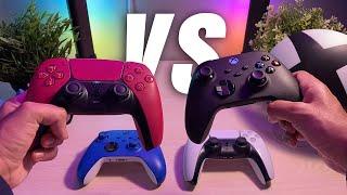 PS5 DualSense vs Xbox Series X Controller One Year Later | Haptic Feedback & Adaptive Triggers