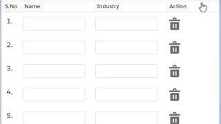 Dynamically Add/Remove Rows | Salesforce Lightning