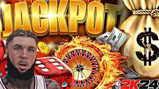 NBA 2K24 WHEEL SPIN JACKPOT WINNER!